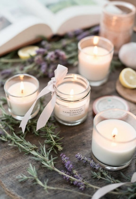 artisan fragrant wax candles