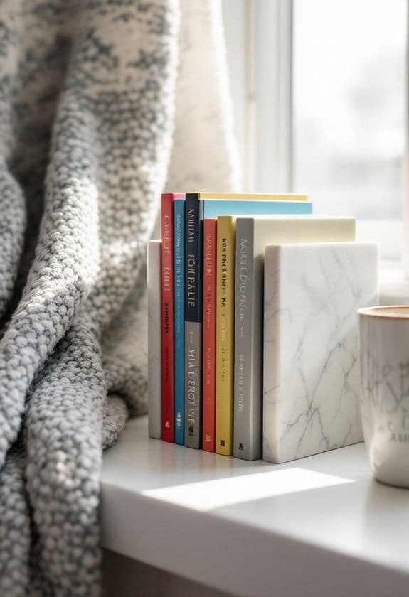 chic decorative book supports